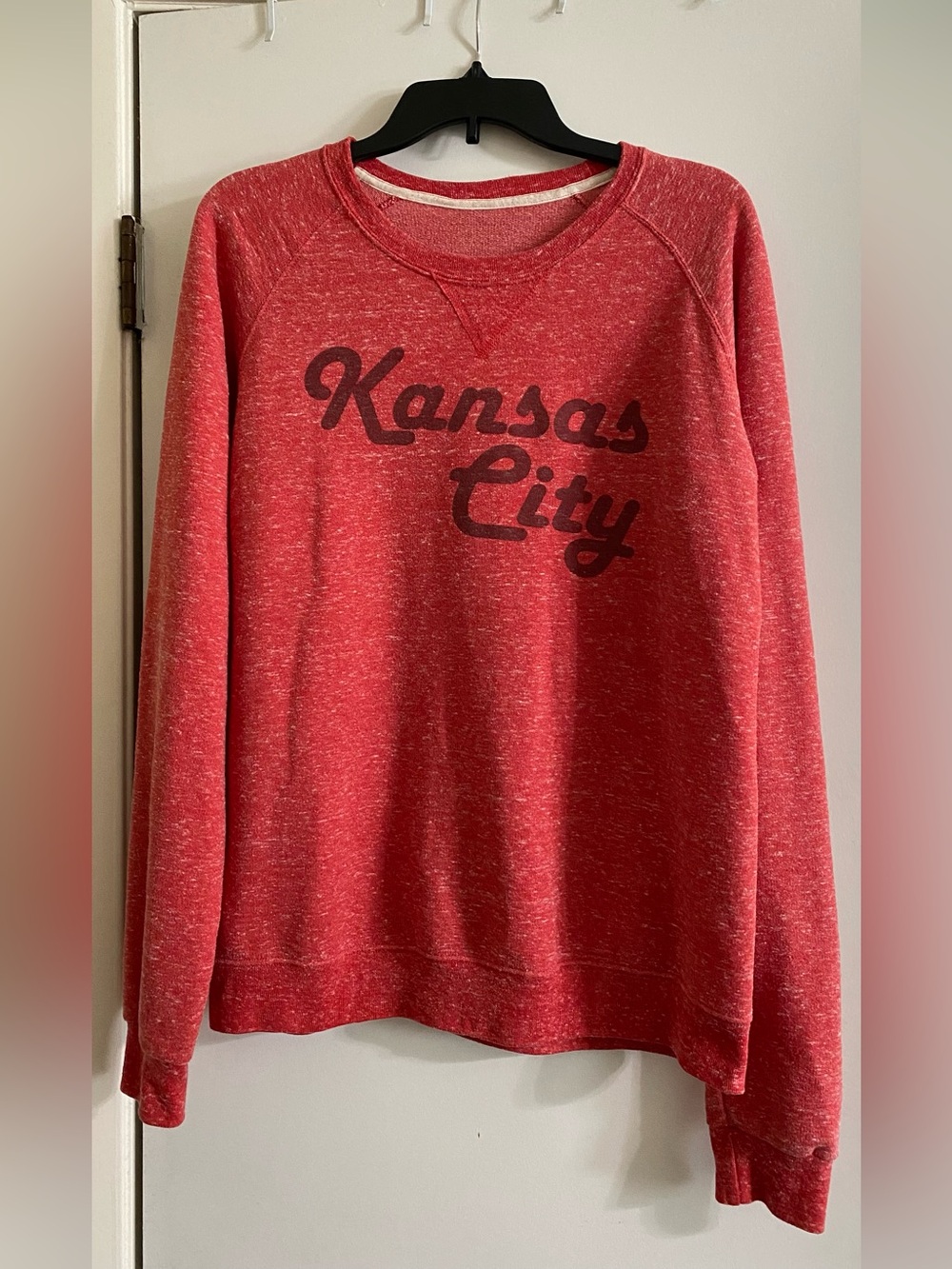 Charlie Hustle vintage Kansas City Red Crewneck Sweatshirt